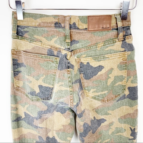 Madewell | High Rise Slim Boy Jean in Camo - Picture 8 of 14